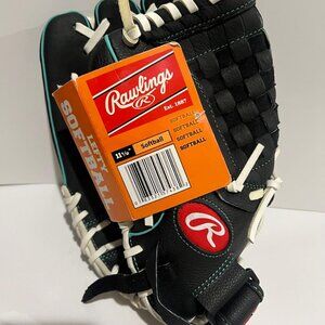 Rawlings 11.5" Fastpitch Softball Glove, Left Hand Throw